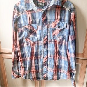 buckle brand button down shirt